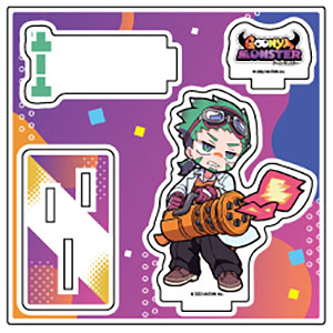 アクリルフィギュアプレート「GOONYA MONSTER」04/トード(公式イラスト)