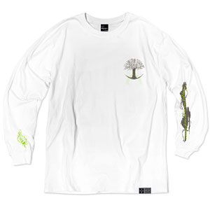 「進撃の巨人」 The Final SeasonモチーフロンTシャツ 3(座標) ホワイト M