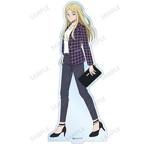 TVアニメ「ワールドトリガー」 描き下ろしイラスト 加古望 千鳥格子柄ver. BIGアクリルスタンド