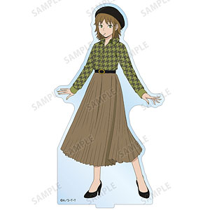 TVアニメ「ワールドトリガー」 描き下ろしイラスト 小佐野瑠衣 千鳥格子柄ver. BIGアクリルスタンド