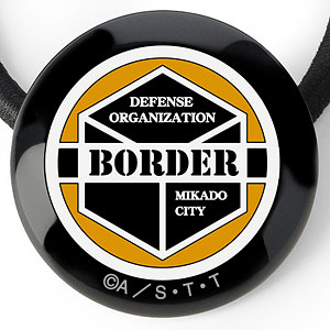 TVアニメ「ワールドトリガー」 ボーダーエンブレム ガラスヘアゴム ver.A