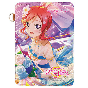 ラブライブ！　μ&#39;s 高坂穂乃果　レザーパスケース グッズ: ラブライブ！ 合皮パスケース 高坂穂乃果 夏制服ver