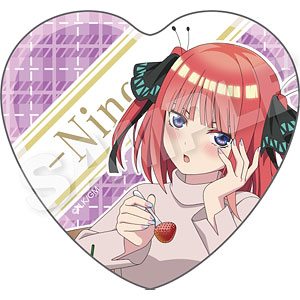 五等分の花嫁 ハート缶バッジ 中野三玖 映画 五等分の花嫁_ハート缶バッジ 中野 三玖(ドレス) | 公式