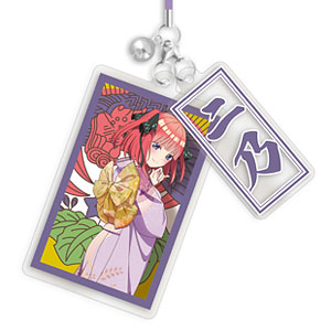五等分の花嫁 花札柄ストラップチャームセット 二乃