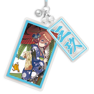 五等分の花嫁 花札柄ストラップチャームセット 三玖