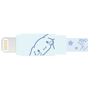 サンリオキャラクターズ Lightning 対応 同期＆充電ケーブル シナモロール