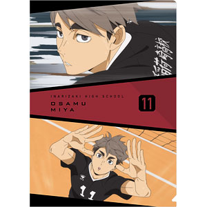 ハイキュー！！ TO THE TOP 場面写クリアファイル 稲荷崎高校 宮治