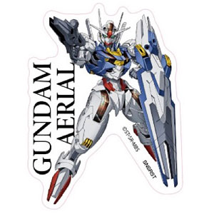 機動戦士ガンダム 水星の魔女 ステッカー タイトルロゴ[サン