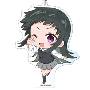 可愛いだけじゃない式守さん 描き起こし アクリルキーホルダー 猫崎さん