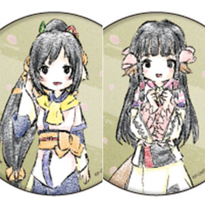 缶バッジ「うたわれるもの 二人の白皇」03/B グラフアートイラスト 7個入りBOX