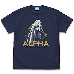 陰の実力者になりたくて！ 七陰のアルファ Tシャツ/INDIGO-XL