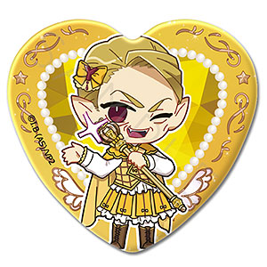 吸血鬼すぐ死ぬ2』 第2弾 ハート型缶バッジ ZB (ロナルド)[シンク