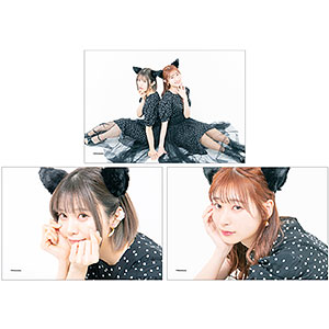 大森日雅と山下七海の、猫かぶらない ブロマイド 3枚セット A
