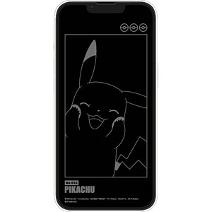 ポケットモンスター iPhone 14/13/13 Pro 対応 ガラススクリーンプロテクター ピカチュウ