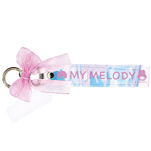 サンリオキャラクターズ マルチリングプラス クリアハンドストラップセット マイメロディ