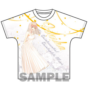 映画「五等分の花嫁」 フルグラフィックTシャツ エンディングVer. 中野一花 L