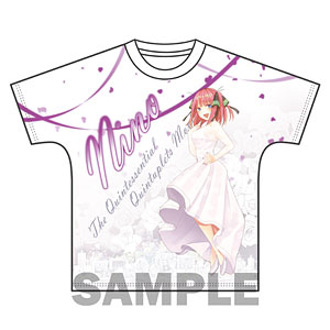 映画「五等分の花嫁」 フルグラフィックTシャツ エンディングVer. 中野二乃 L