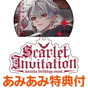 【あみあみ限定特典】BD 葛葉 / Kuzuha Birthday Event「Scarlet Invitation」[Blu-ray] 通常版