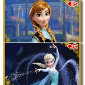 アナと雪の女王 絵合わせトランプ