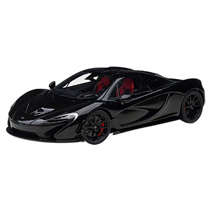 1/18 マクラーレン P1 (メタリック・ブラック/レッド＆ブラック・シート)