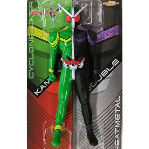 仮面ライダーW DXソフビフィギュア1 インブリスター 仮面ライダーW サイクロンジョーカー (プライズ)