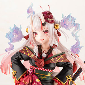 中古】(本体B+/箱B)ホロライブプロダクション 百鬼あやめ 1/7 完成品