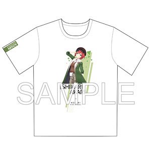 あおぎり高校 フルカラーTシャツ 石狩あかり L