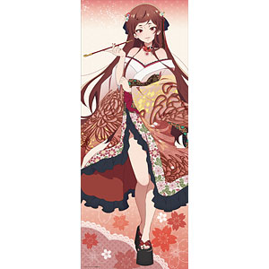 等身大タペストリー リリサ 2.5次元の誘惑』描き下ろし 天乃リリサ チェック柄コーデver