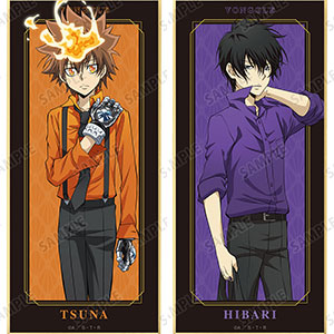 家庭教師ヒットマンREBORN！ 描き下ろしイラスト カラーシャツver. トレーディングスタンド付き色紙 8個入りBOX