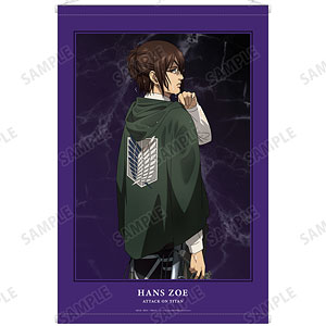 進撃の巨人 描き下ろしイラスト ハンジ 戦う背中ver. B2タペストリー