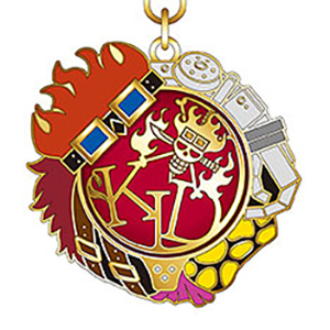 ONE PIECE シンボルモチーフキーホルダー キッド