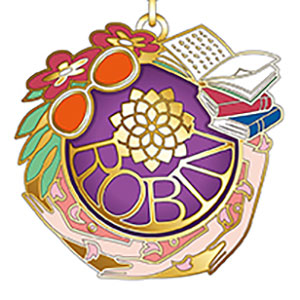 ONE PIECE シンボルモチーフキーホルダー ロビン