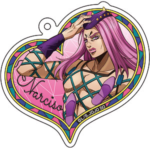 ジョジョの奇妙な冒険 ストーンオーシャン 描き下ろしアクリルキーホルダー [SP] (5)ナルシソ・A