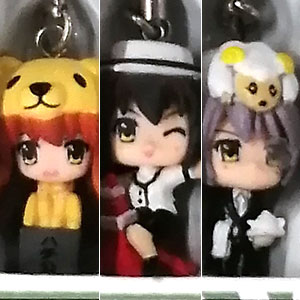 けいおん◎ねんどろいどぷらす５種セット◎チャームコレクション TBSアニメーション・けいおん！！公式ホームページ ／ 最新情報
