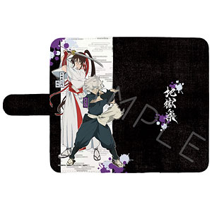 『地獄楽』手帳型スマホケース(マルチLL) A (画眉丸＆佐切)