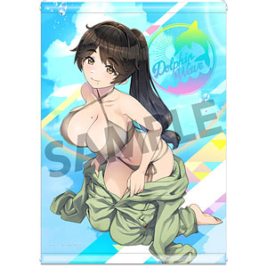 ドルフィンウェーブ B2タペストリー 咲宮入華(水着)[ホビー