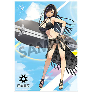 ドルフィンウェーブ ビジュアルアクリルプレート 黒瀬見波(水着)