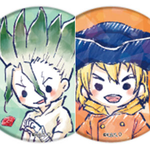 ホログラム缶バッジ(65mm)「Dr.STONE」02/グラフアートイラスト 7個入りBOX