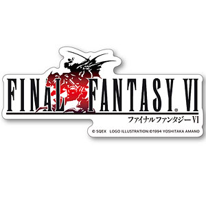 ファイナルファンタジーVI ロゴステッカー