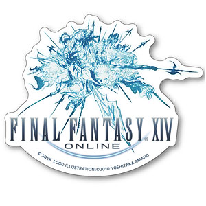 ファイナルファンタジーXIV ロゴステッカー