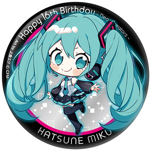 初音ミク Happy 16th Birthday Dear Creators ぷにぷに缶バッジ 初音ミク V3