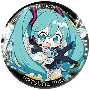 初音ミク Happy 16th Birthday Dear Creators ぷにぷに缶バッジ 初音