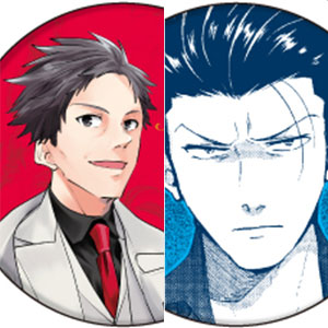 缶バッジ「恋する極道おにいさん」02/公式＆描き下ろしイラスト 5個入りBOX