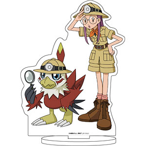 デジモンアドベンチャー02 探検 アクリルスタンド 全6種 キャラアクリルスタンド「デジモンアドベンチャー02」08/一乗寺
