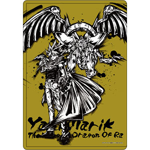 キャラクリアケース「遊☆戯☆王デュエルモンスターズ」19/闇マリク＆ラーの翼神竜(墨絵イラスト)