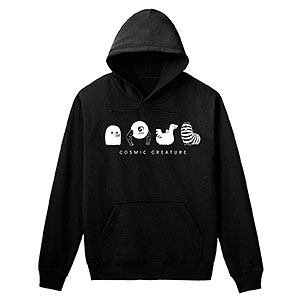 カワイスギクライシス 宇宙生物 集合 パーカー レディース L