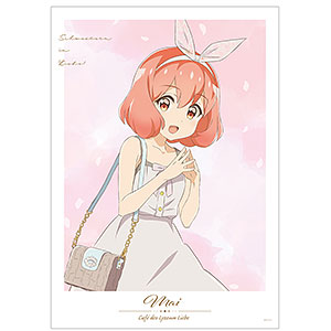 タペストリー　白鷺陽芽(白いワンピースver.) 描き下ろしイラスト 等身大タペストリー 「私の百合はお仕事です!」 TVアニメ「私の百合はお仕事です！」 描き下ろしイラスト 陽芽
