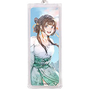 アニメ「クズ悪役の自己救済システム」 PVCカバー付き缶バッジ 寧嬰嬰