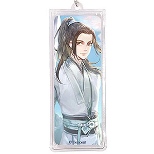 アニメ「クズ悪役の自己救済システム」 PVCカバー付き缶バッジ 洛冰河