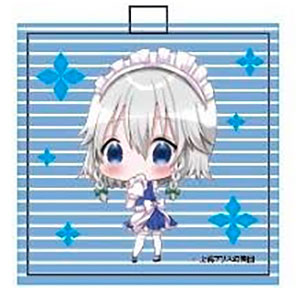 東方プロジェクト ミニキャンパスアートキーホルダー 十六夜咲夜